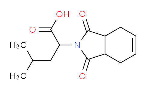 CAS No. 69705-72-2, 2-(1,3-Dioxo-3a,4,7,7a-tetrahydro-1H-isoindol-2(3H)-yl)-4-methylpentanoic acid