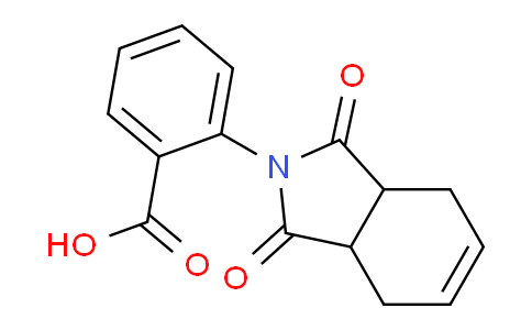 CAS No. 160694-91-7, 2-(1,3-Dioxo-3a,4,7,7a-tetrahydro-1H-isoindol-2(3H)-yl)benzoic acid