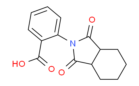 CAS No. 160694-90-6, 2-(1,3-Dioxohexahydro-1H-isoindol-2(3H)-yl)benzoic acid