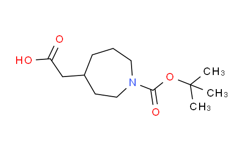 CAS No. 1268521-78-3, 2-(1-(tert-Butoxycarbonyl)azepan-4-yl)acetic acid