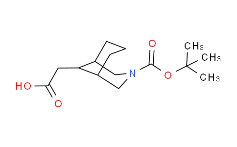 CAS No. 1198466-23-7, 2-(3-(tert-Butoxycarbonyl)-3-azabicyclo[3.3.1]nonan-9-yl)acetic acid