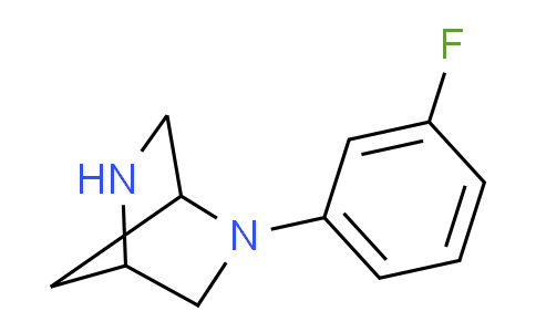 CAS No. 1029712-59-1, 2-(3-Fluorophenyl)-2,5-diazabicyclo[2.2.1]heptane