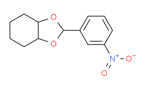 CAS No. 1087725-58-3, 2-(3-Nitrophenyl)hexahydrobenzo[d][1,3]dioxole