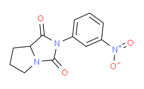 CAS No. 1189765-13-6, 2-(3-Nitrophenyl)tetrahydro-1H-pyrrolo[1,2-c]imidazole-1,3(2H)-dione