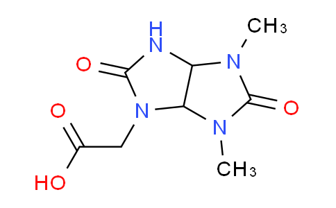 CAS No. 343768-54-7, 2-(4,6-Dimethyl-2,5-dioxohexahydroimidazo[4,5-d]imidazol-1(2H)-yl)acetic acid