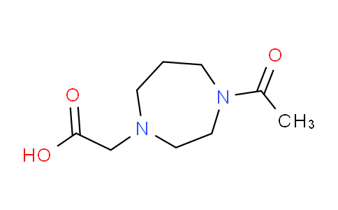 CAS No. 1274048-50-8, 2-(4-Acetyl-1,4-diazepan-1-yl)acetic acid