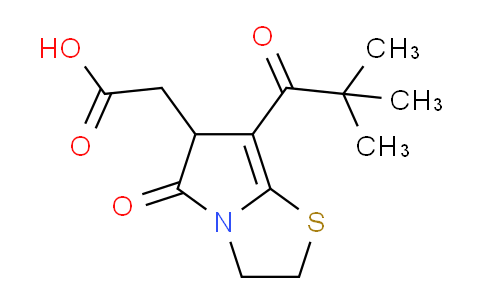 CAS No. 1269534-74-8, 2-(5-Oxo-7-pivaloyl-2,3,5,6-tetrahydropyrrolo[2,1-b]thiazol-6-yl)acetic acid