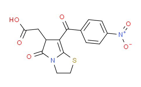CAS No. 1269534-75-9, 2-(7-(4-Nitrobenzoyl)-5-oxo-2,3,5,6-tetrahydropyrrolo[2,1-b]thiazol-6-yl)acetic acid