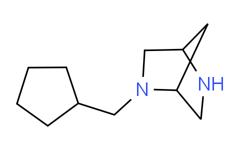 CAS No. 845866-64-0, 2-(Cyclopentylmethyl)-2,5-diazabicyclo[2.2.1]heptane