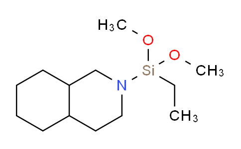 CAS No. 294201-81-3, 2-(Ethyldimethoxysilyl)decahydroisoquinoline