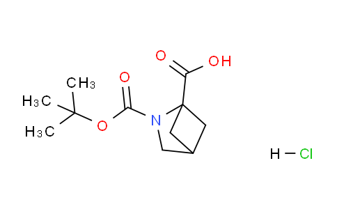 CAS No. 463961-64-0, 2-(tert-Butoxycarbonyl)-2-azabicyclo[2.1.1]hexane-1-carboxylic acid hydrochloride