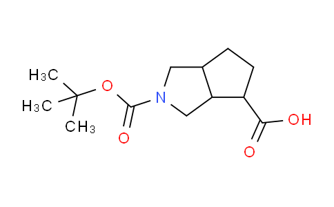 CAS No. 1334146-48-3, 2-(tert-Butoxycarbonyl)octahydrocyclopenta[c]pyrrole-4-carboxylic acid