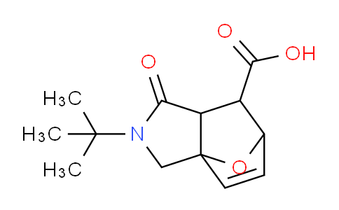 CAS No. 436811-02-8, 2-(tert-Butyl)-1-oxo-1,2,3,6,7,7a-hexahydro-3a,6-epoxyisoindole-7-carboxylic acid
