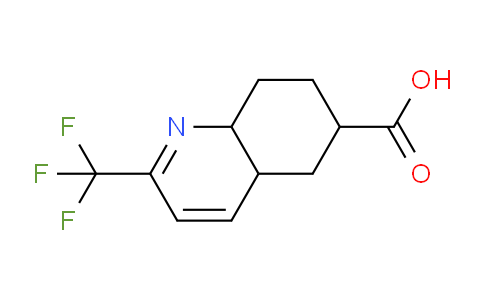 CAS No. 1255099-19-4, 2-(Trifluoromethyl)-4a,5,6,7,8,8a-hexahydroquinoline-6-carboxylic acid