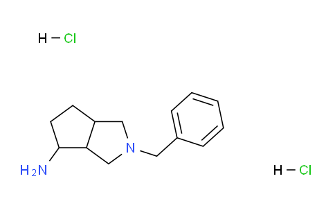 CAS No. 1956323-97-9, 2-Benzyloctahydrocyclopenta[c]pyrrol-4-amine dihydrochloride