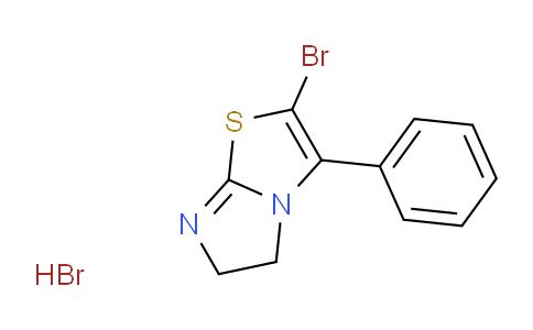 CAS No. 1134611-60-1, 2-Bromo-3-phenyl-5,6-dihydroimidazo[2,1-b]thiazole hydrobromide