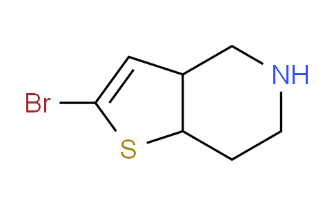 CAS No. 1222669-39-7, 2-Bromo-3a,4,5,6,7,7a-hexahydrothieno[3,2-c]pyridine