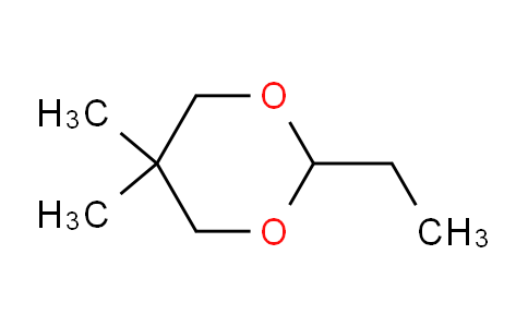 CAS No. 768-58-1, 2-Ethyl-5,5-dimethyl-1,3-dioxane