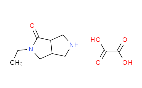 CAS No. 1951441-39-6, 2-Ethylhexahydropyrrolo[3,4-c]pyrrol-1(2H)-one oxalate