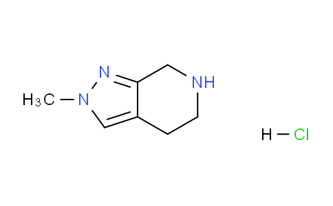 CAS No. 2101323-73-1, 2-Methyl-4,5,6,7-tetrahydro-2H-pyrazolo[3,4-c]pyridine hydrochloride