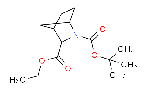 CAS No. 343616-42-2, 2-tert-Butyl 3-ethyl 2-azabicyclo[2.2.1]heptane-2,3-dicarboxylate