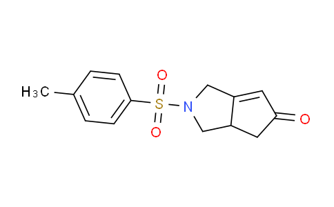 CAS No. 133886-43-8, 2-Tosyl-2,3,3a,4-tetrahydrocyclopenta[c]pyrrol-5(1H)-one