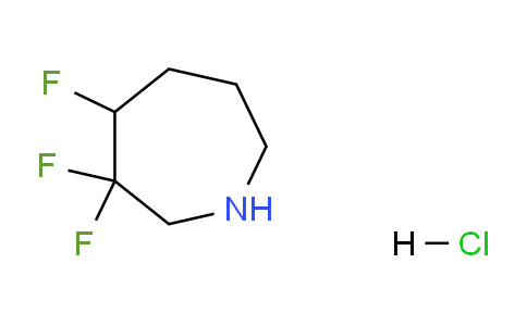 CAS No. 1823912-07-7, 3,3,4-Trifluoroazepane hydrochloride