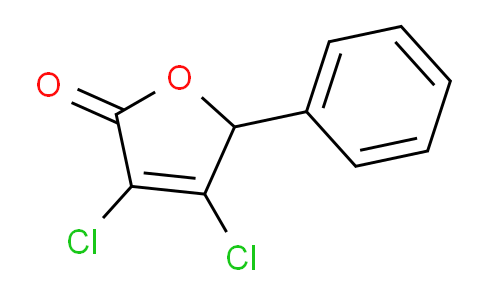 CAS No. 72857-85-3, 3,4-Dichloro-5-phenyl-2,5-dihydrofuran-2-one