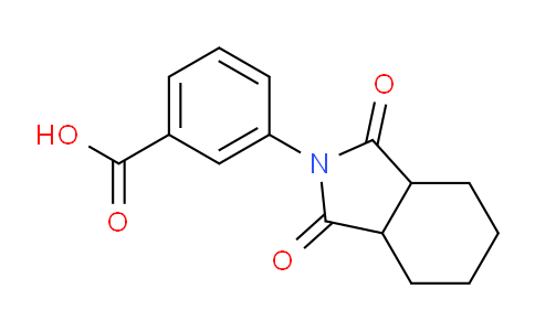 CAS No. 313259-33-5, 3-(1,3-Dioxohexahydro-1H-isoindol-2(3H)-yl)benzoic acid