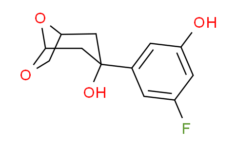 CAS No. 1313254-77-1, 3-(3-Fluoro-5-hydroxyphenyl)-6,8-dioxabicyclo[3.2.1]octan-3-ol