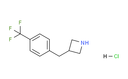 CAS No. 1203685-18-0, 3-(4-(Trifluoromethyl)benzyl)azetidine hydrochloride