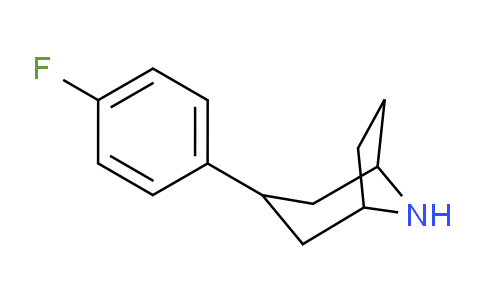 CAS No. 291289-52-6, 3-(4-Fluorophenyl)-8-azabicyclo[3.2.1]octane
