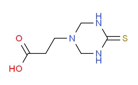 CAS No. 84982-67-2, 3-(4-Thioxo-1,3,5-triazinan-1-yl)propanoic acid