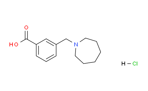 CAS No. 2368870-42-0, 3-(Azepan-1-ylmethyl)benzoic acid hydrochloride