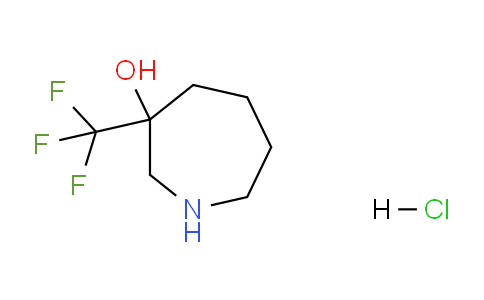 CAS No. 1823871-46-0, 3-(Trifluoromethyl)azepan-3-ol hydrochloride