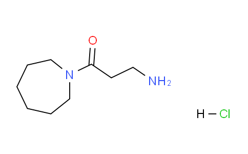 CAS No. 1220039-01-9, 3-Amino-1-(azepan-1-yl)propan-1-one hydrochloride