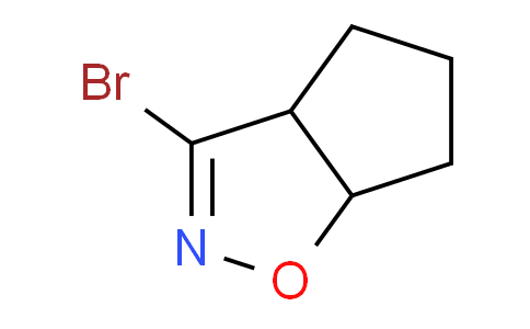 CAS No. 1447960-24-8, 3-Bromo-4,5,6,6a-tetrahydro-3aH-cyclopenta[d]isoxazole