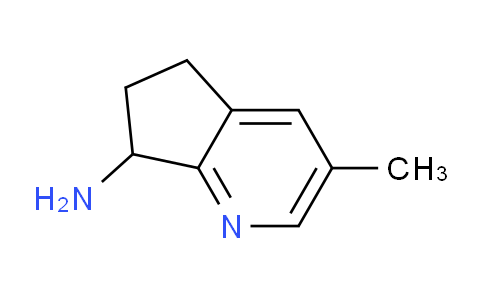 CAS No. 1417701-64-4, 3-Methyl-6,7-dihydro-5H-cyclopenta[b]pyridin-7-amine