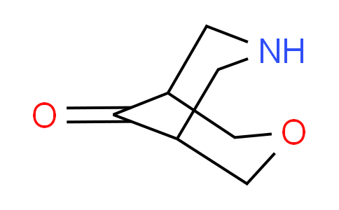 CAS No. 57155-42-7, 3-Oxa-7-azabicyclo[3.3.1]nonan-9-one