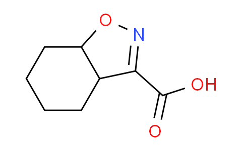 CAS No. 176909-92-5, 3A,4,5,6,7,7a-hexahydrobenzo[d]isoxazole-3-carboxylic acid