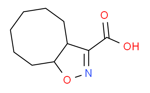 CAS No. 681260-25-3, 3A,4,5,6,7,8,9,9a-octahydrocycloocta[d]isoxazole-3-carboxylic acid