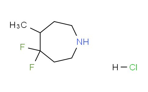 CAS No. 1823931-22-1, 4,4-Difluoro-5-methylazepane hydrochloride