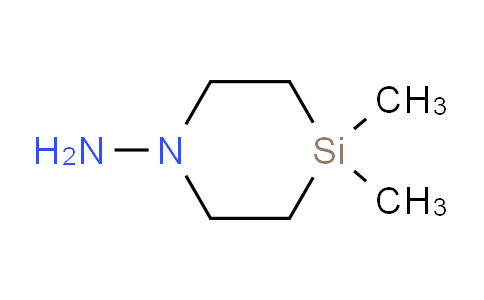 CAS No. 1637443-28-7, 4,4-Dimethyl-1,4-azasilinan-1-amine