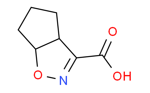 CAS No. 176909-91-4, 4,5,6,6A-tetrahydro-3aH-cyclopenta[d]isoxazole-3-carboxylic acid
