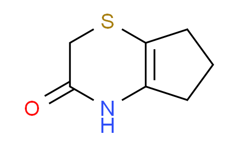 CAS No. 120945-07-5, 4,5,6,7-Tetrahydrocyclopenta[b][1,4]thiazin-3(2H)-one