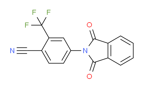 CAS No. 915299-26-2, 4-(1,3-Dioxoisoindolin-2-yl)-2-(trifluoromethyl)benzonitrile
