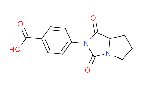CAS No. 1219375-49-1, 4-(1,3-Dioxotetrahydro-1H-pyrrolo[1,2-c]imidazol-2(3H)-yl)benzoic acid