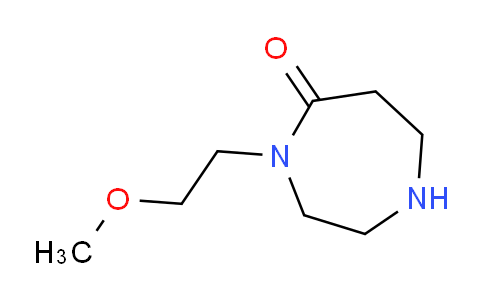 CAS No. 1219960-42-5, 4-(2-Methoxyethyl)-1,4-diazepan-5-one