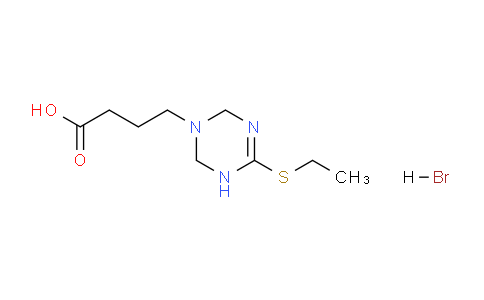 CAS No. 468714-82-1, 4-(4-(Ethylthio)-5,6-dihydro-1,3,5-triazin-1(2H)-yl)butanoic acid hydrobromide