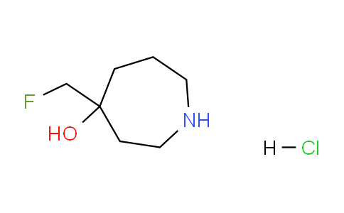 CAS No. 1824064-03-0, 4-(Fluoromethyl)azepan-4-ol hydrochloride